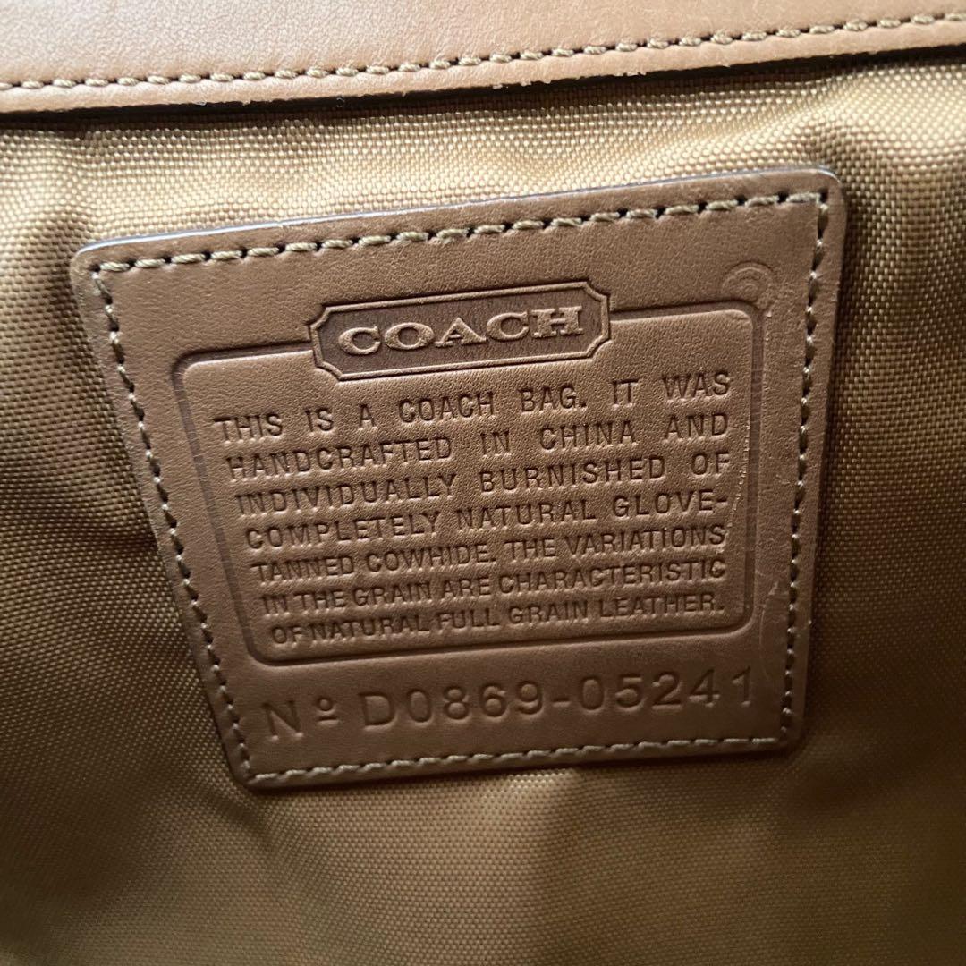 バッグ Coach Briefcase Messenger Bag archive
