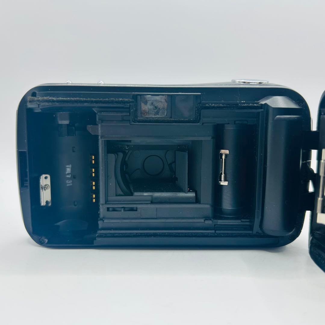 美品　OLYMPUS μ mju 初代 ブラック コンパクトフィルムカメラ