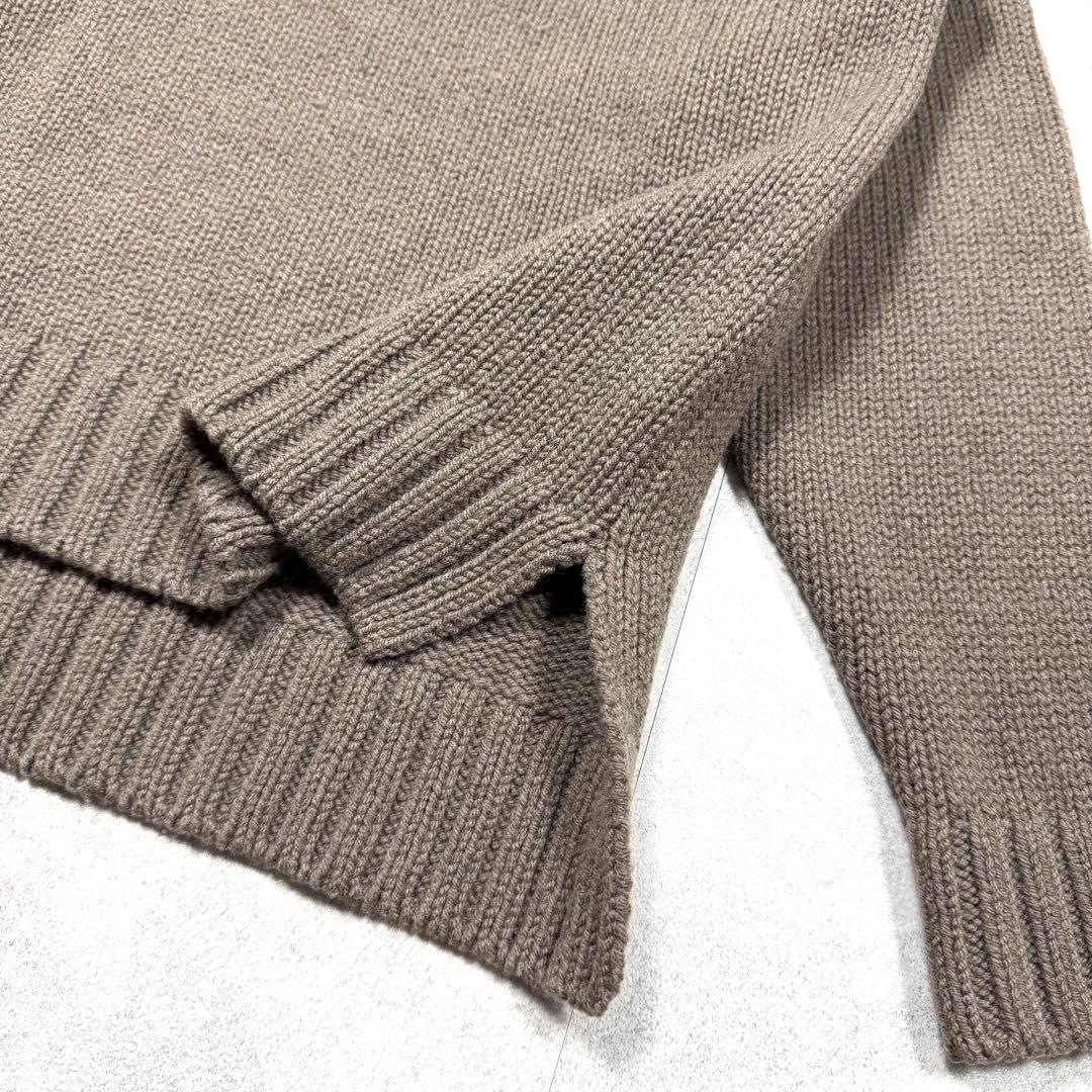 美品♡スローン 3G ジーロンラム×カシミヤ ドロップショルダー タートルネック