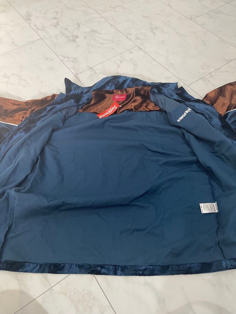 トップス SupremeVelvet Swirl Work Shirt