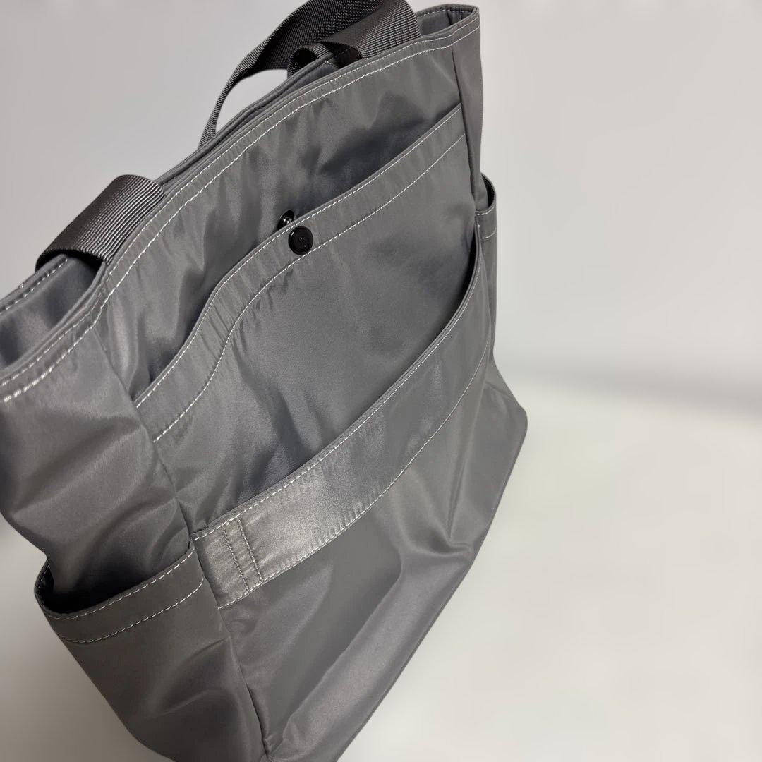 綺麗♡Samsonite RED グレー トートバッグ　アーバンザック　撥水