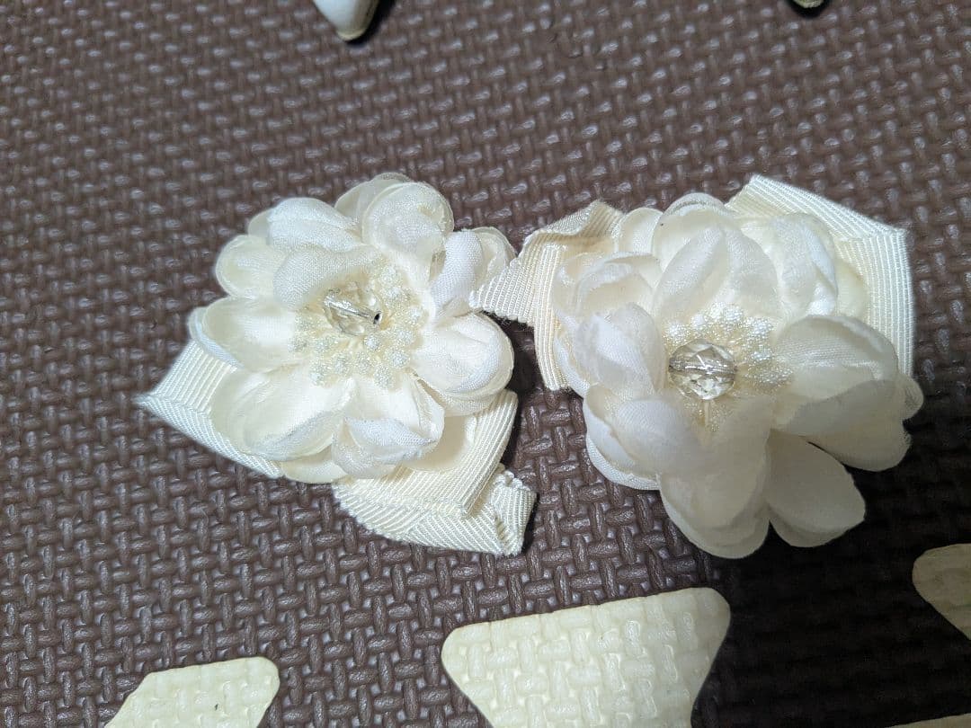 カルミア　STRAWBERRY-FIELDS grace 白　パンプス　花