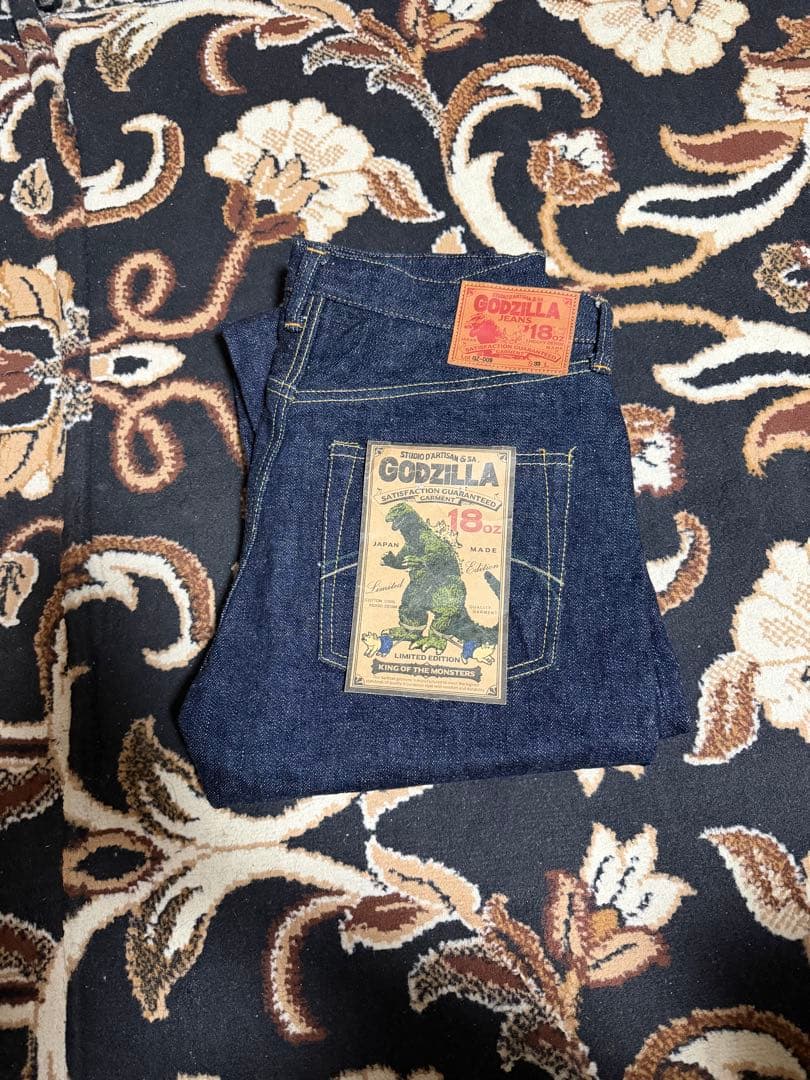 STUDIO D'ARTISAN ゴジラ ジーンズ GZ-009 18oz