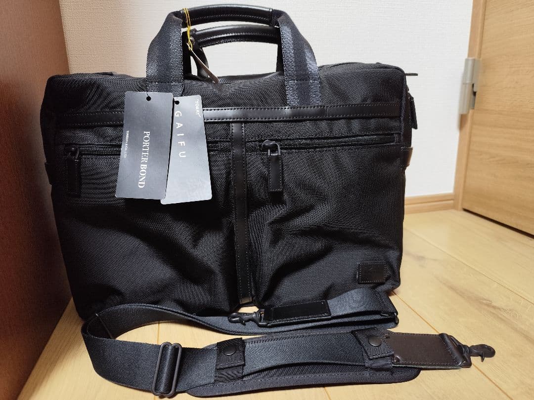 PORTER ビジネスバッグ ブリーフケース 2WAY ブラック BONDボンド