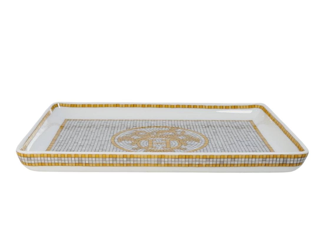 HERMESエルメス モザイク24 トレー トレイ 陶器 食器 洋食器 プレート