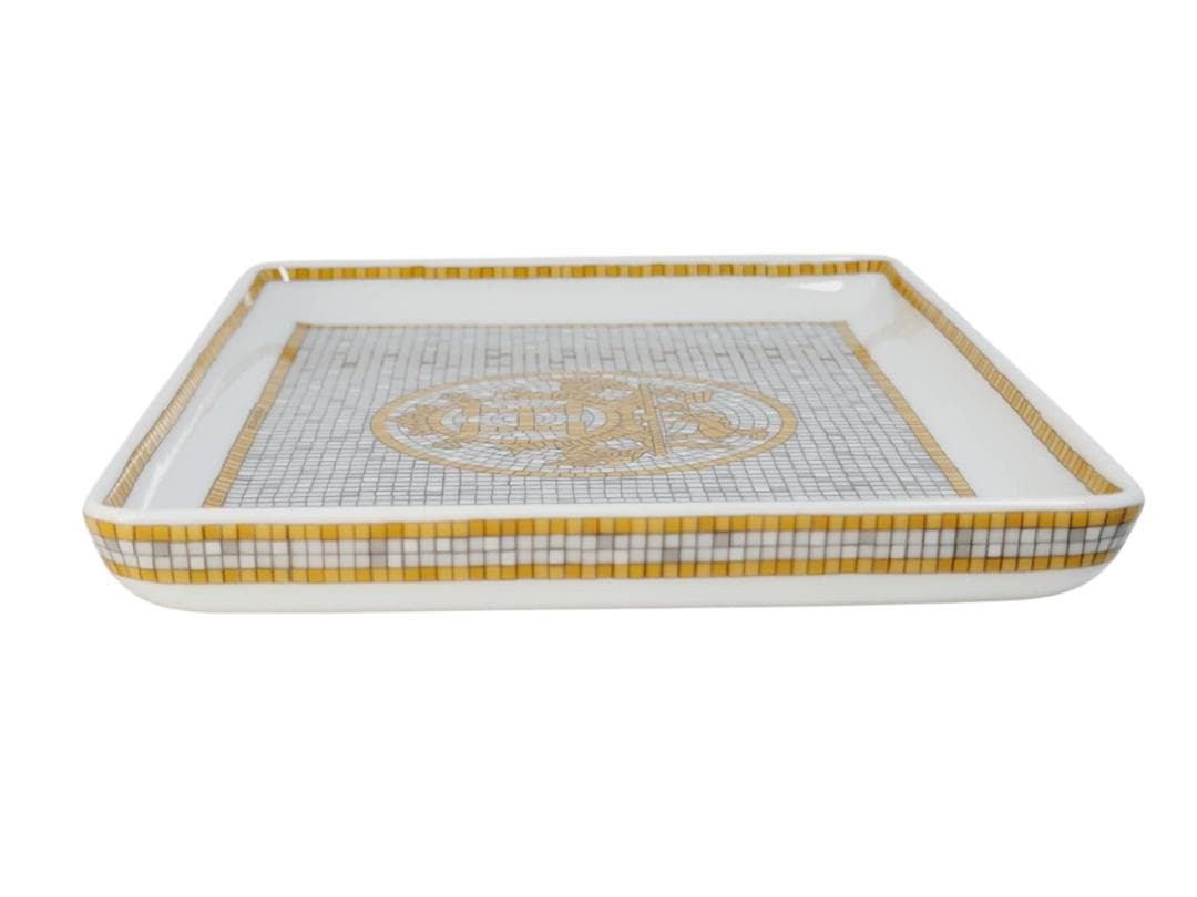 HERMESエルメス モザイク24 トレー トレイ 陶器 食器 洋食器 プレート