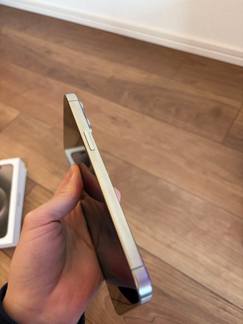 iPhone 15Pro Max【256GB、Natural titanium】