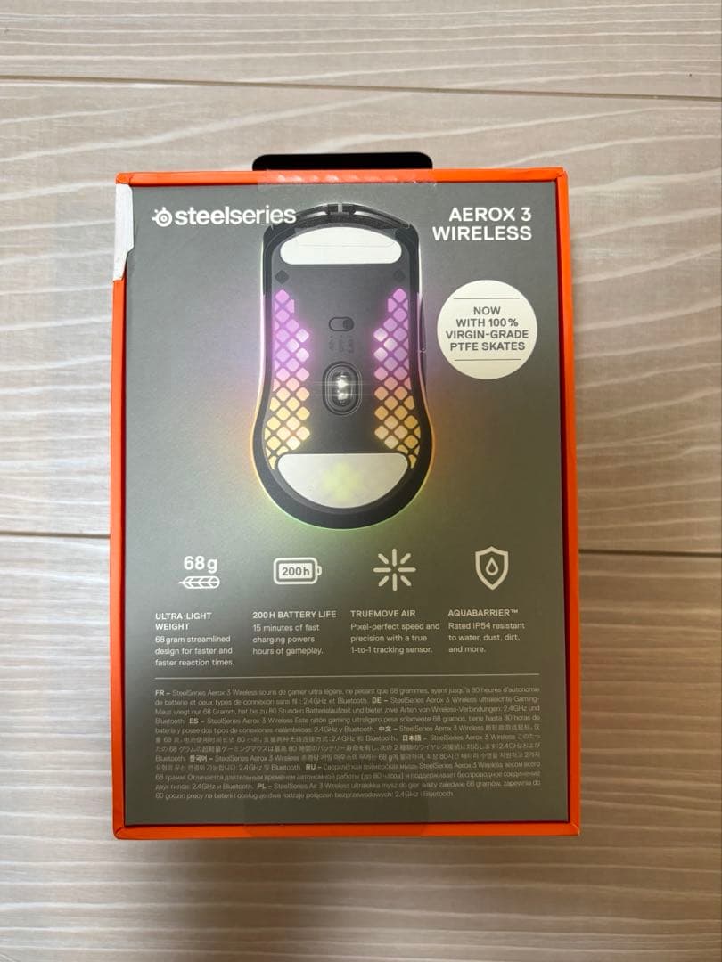 SteelSeries AEROX 3 WIRELESS 本体　新品未