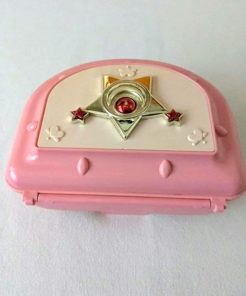 1992年日本製セーラームーンSレインボーオルゴール　 バンダイ　アクセサリー付