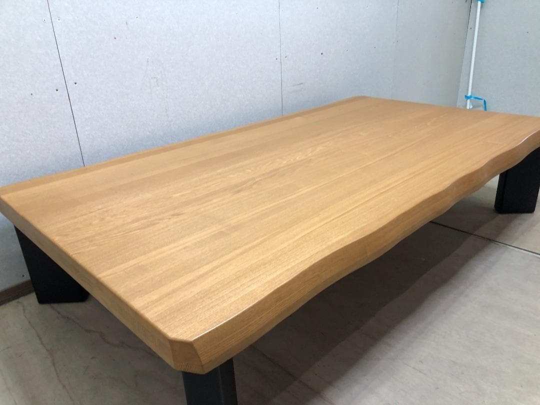 大塚家具 一枚板 ローテーブル 無垢材 リビングテーブル モダン 250323-