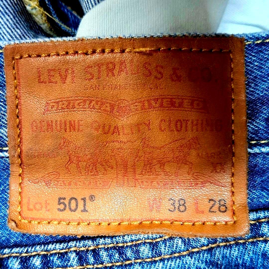 Levi'sお値下げ可能501xx ビッグE赤耳 黒カン Vステッチ 復刻 38
