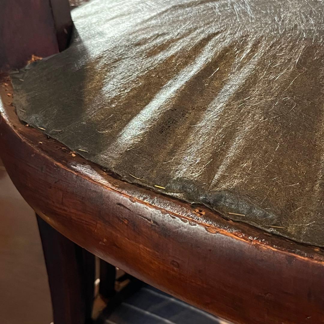 アンティーク チェア ソファ 1人掛け ＊ 猫脚 ＊ 花柄 クラシック