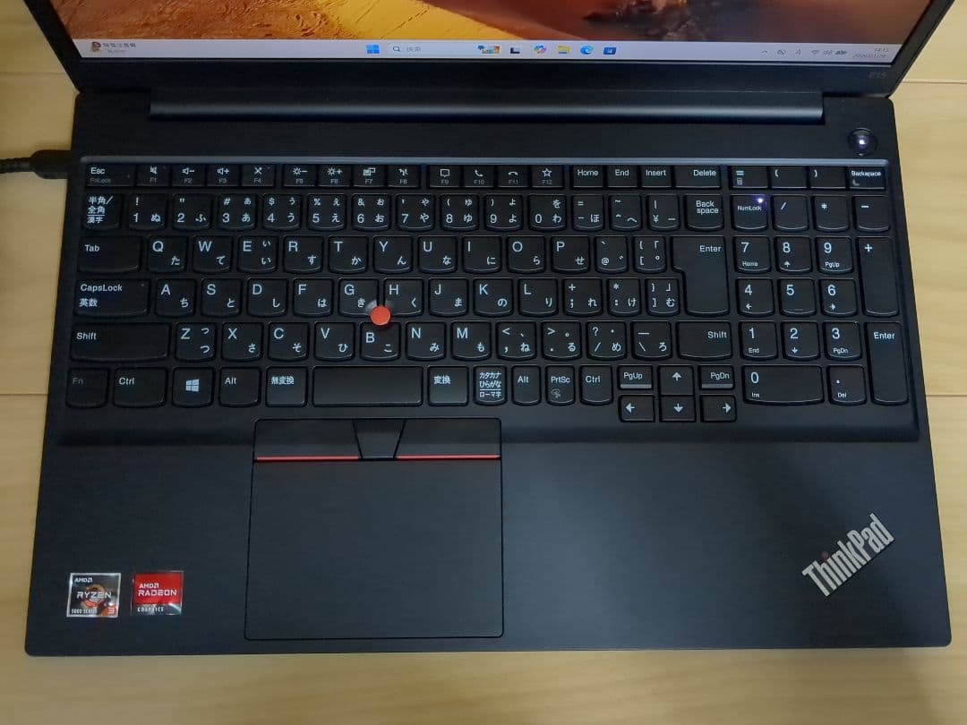 ThinkPad E15 Gen 3 Ryzen 3・8GB・256GB SSD