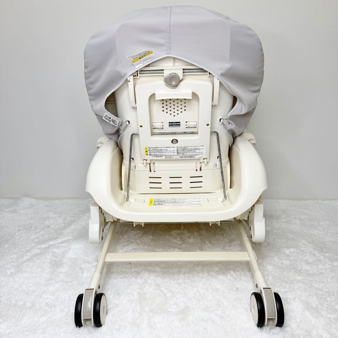 極美品 Combi ネムリラ FF ハイローチェア 手動 テーブル