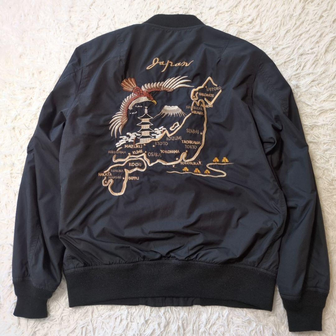 アルファインダストリーズ　スーベニアジャケット　黒　サイズXL