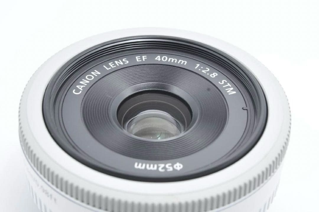 【美品】Canon EF 40mm F2.8 STM✨単焦点レンズ