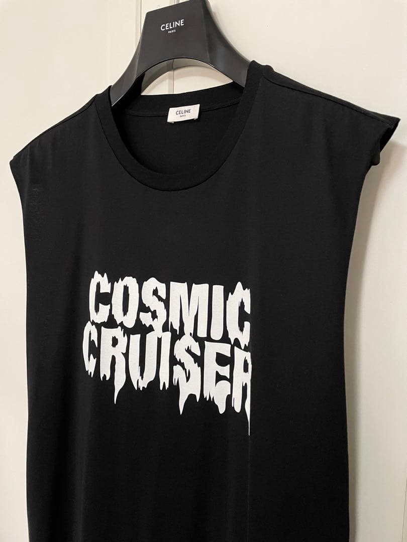 CELINE 22SS ノースリーブTシャツ COSMIC CRUISER XS
