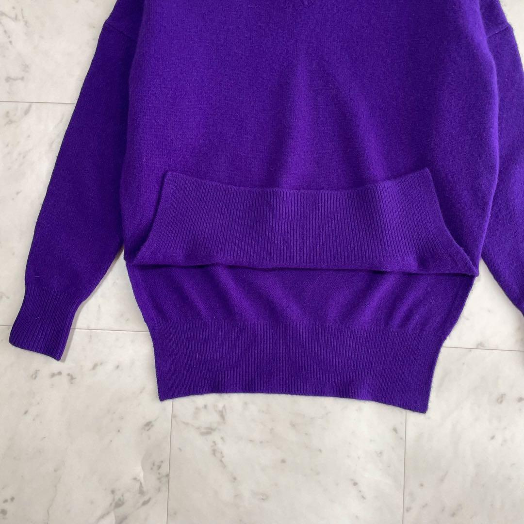 新品　ENFOLD エンフォルド　ニット　セーター　羊毛　カシミヤ　38