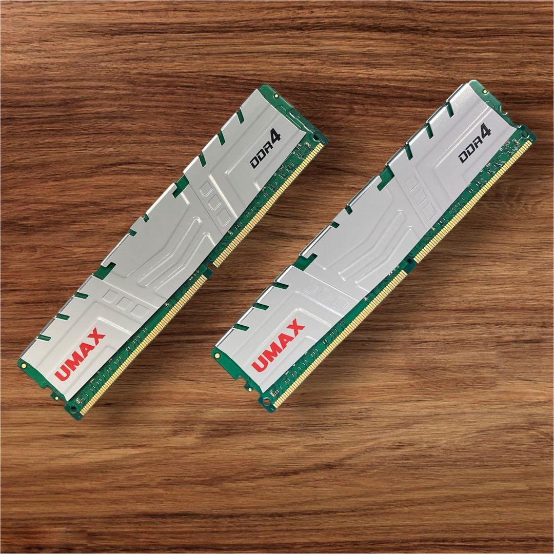 【Memtest済み】UMAX DDR4 16GB×2 32GB 2400