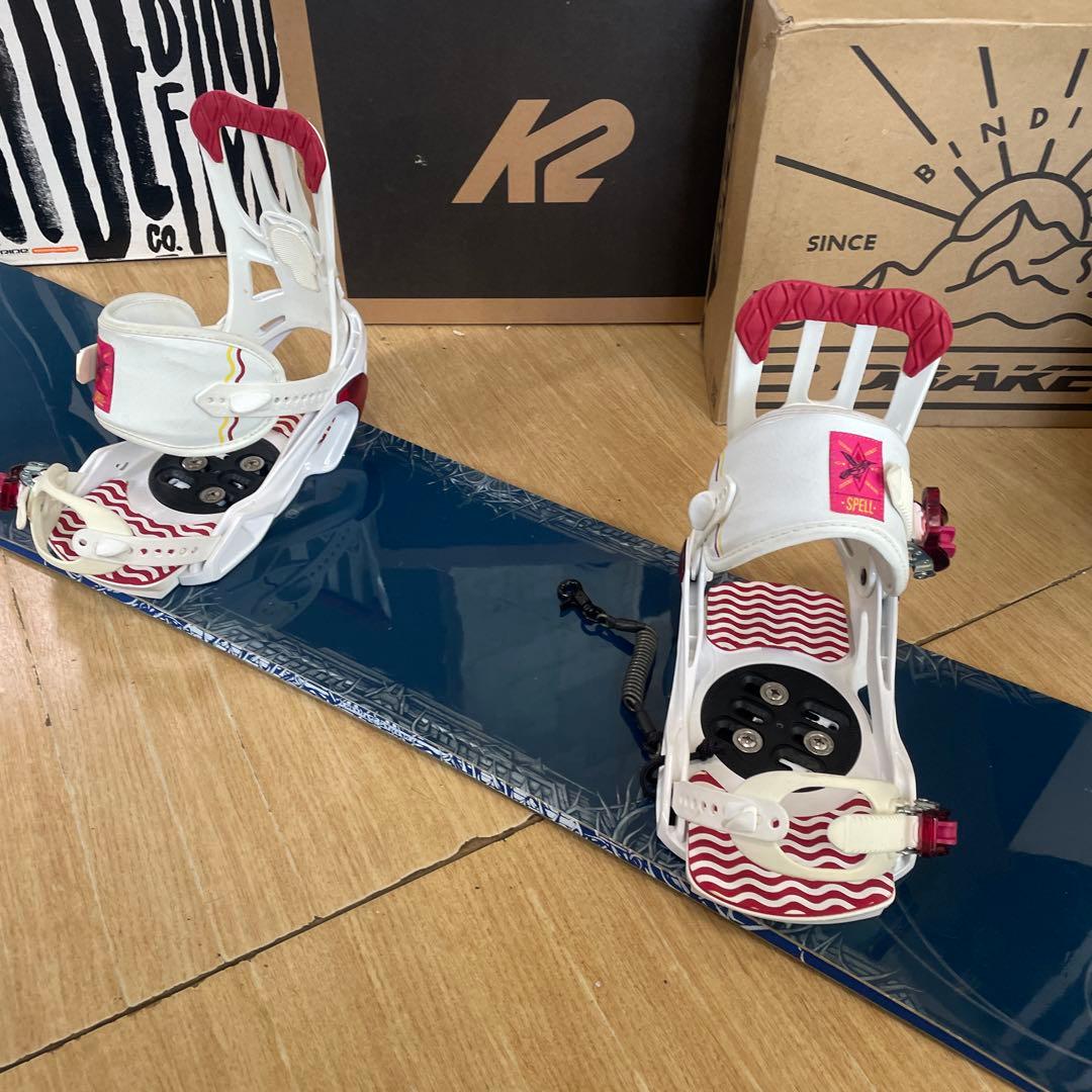 BURTON×SALOMON　バートン　スノーボードセット　Cバインディング付