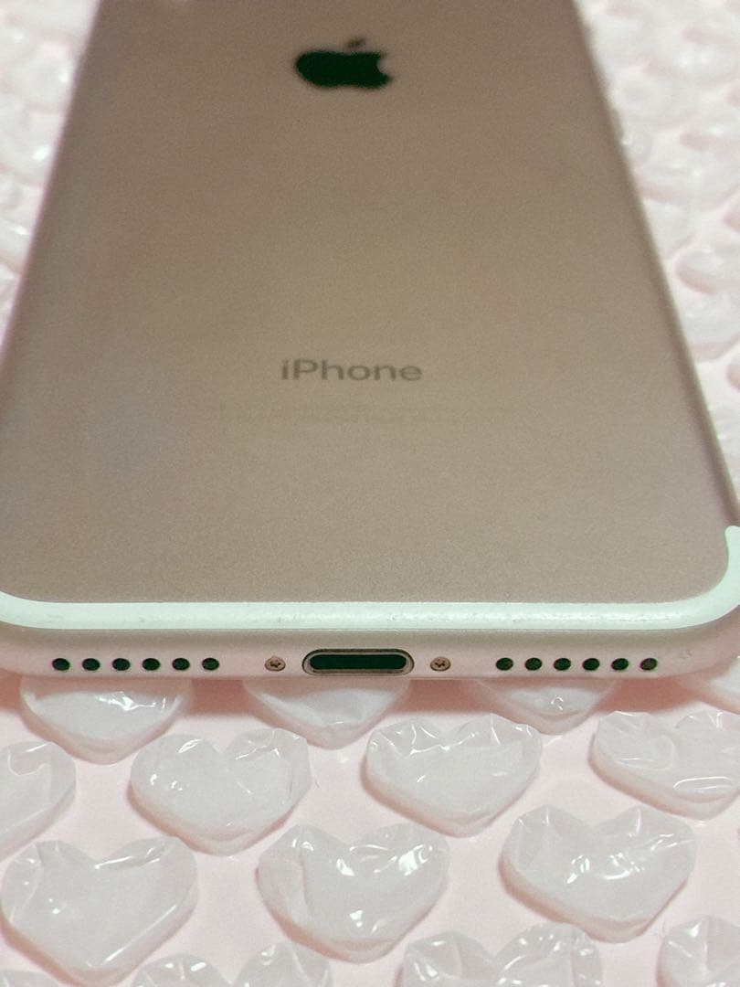 iPhone7 本体 ローズゴールド 128GB SIMロック解除済