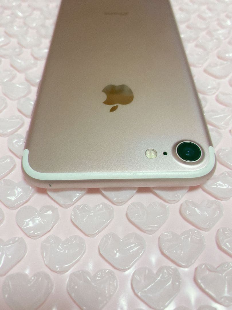 iPhone7 本体 ローズゴールド 128GB SIMロック解除済