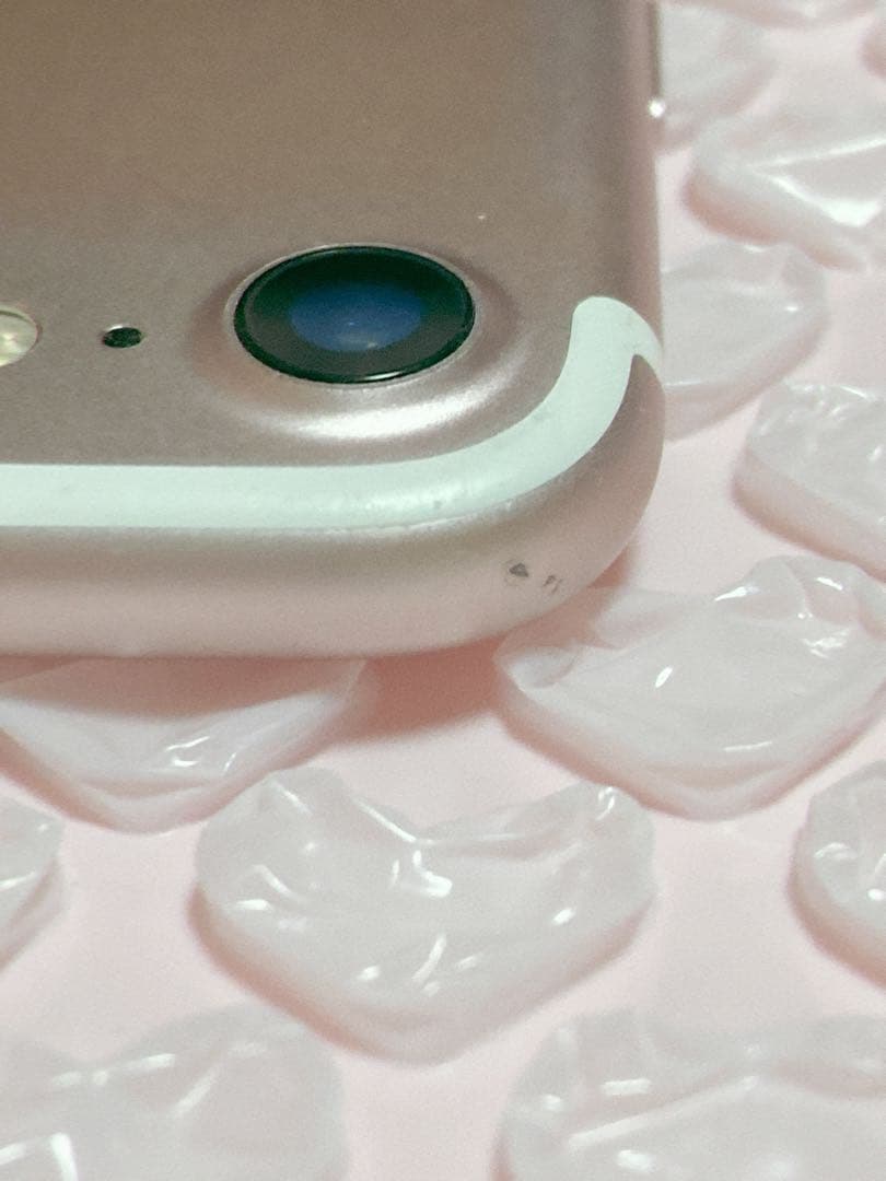 iPhone7 本体 ローズゴールド 128GB SIMロック解除済