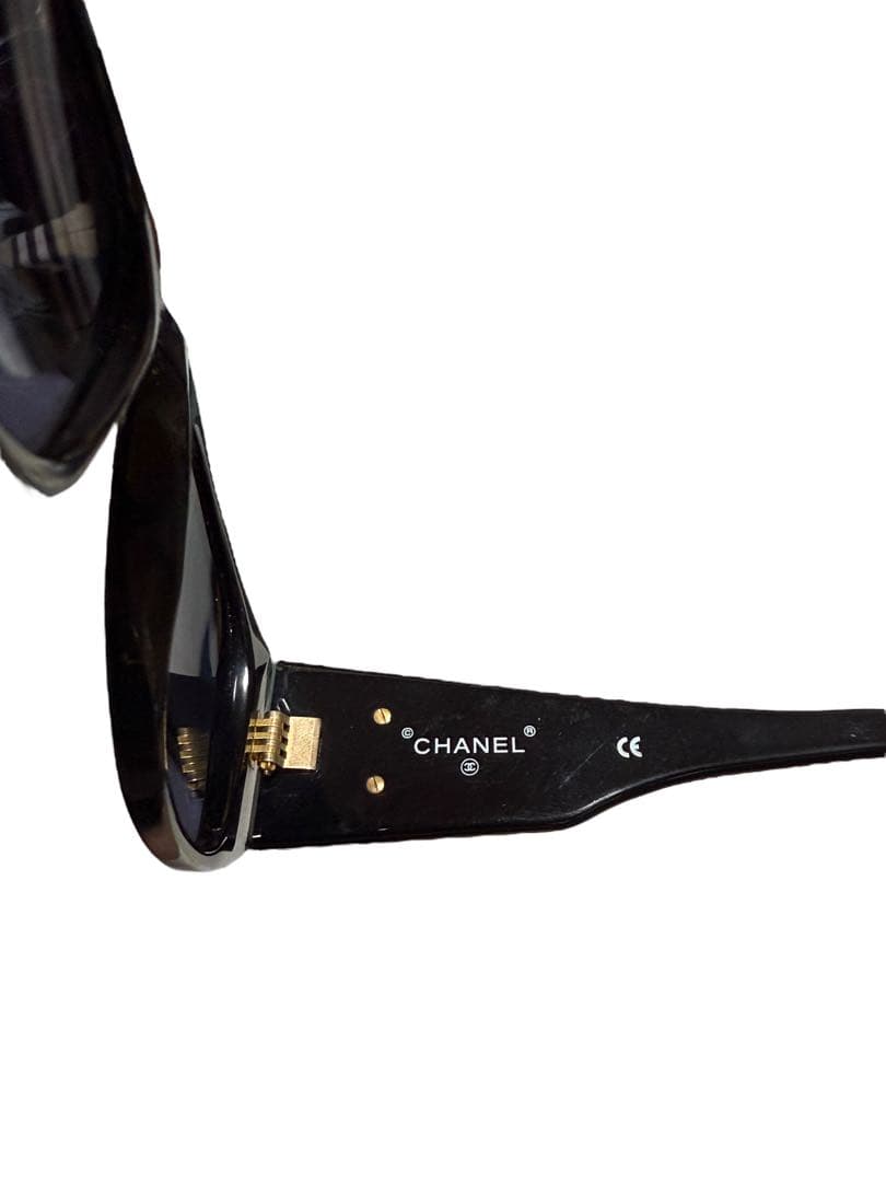 CHANEL シャネル サングラス ココマーク マトラッセ ブラック