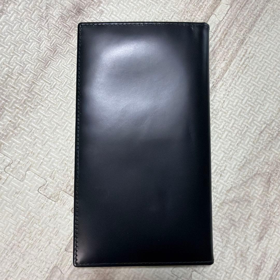ETTINGER ブラックレザー 長財布