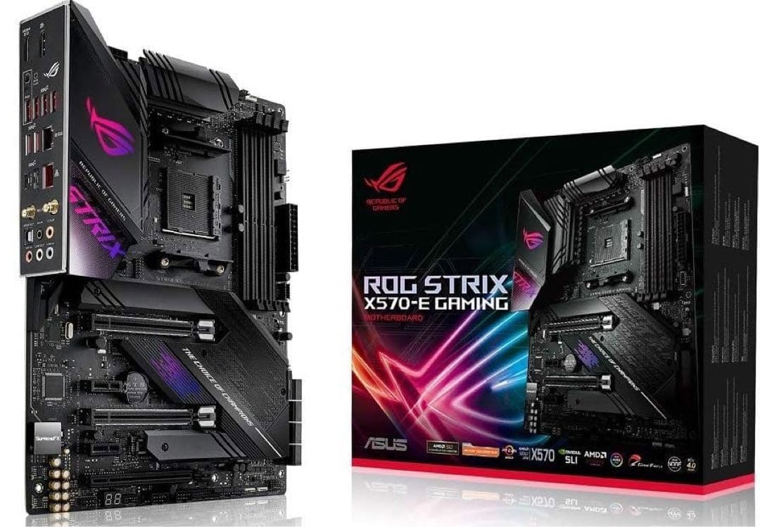 ASUS AM対応 マザーボード ROG STRIX X570-E GAMING