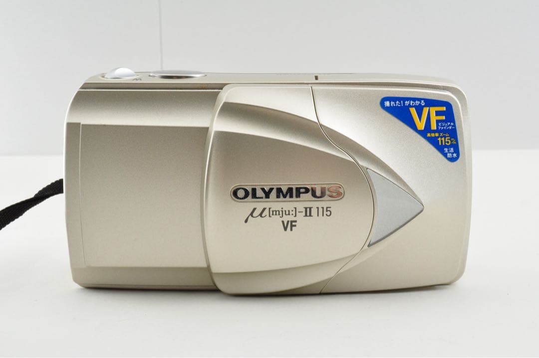 美品　OLYMPUS μ-ii mju 115 VF ミュー フィルムカメラ