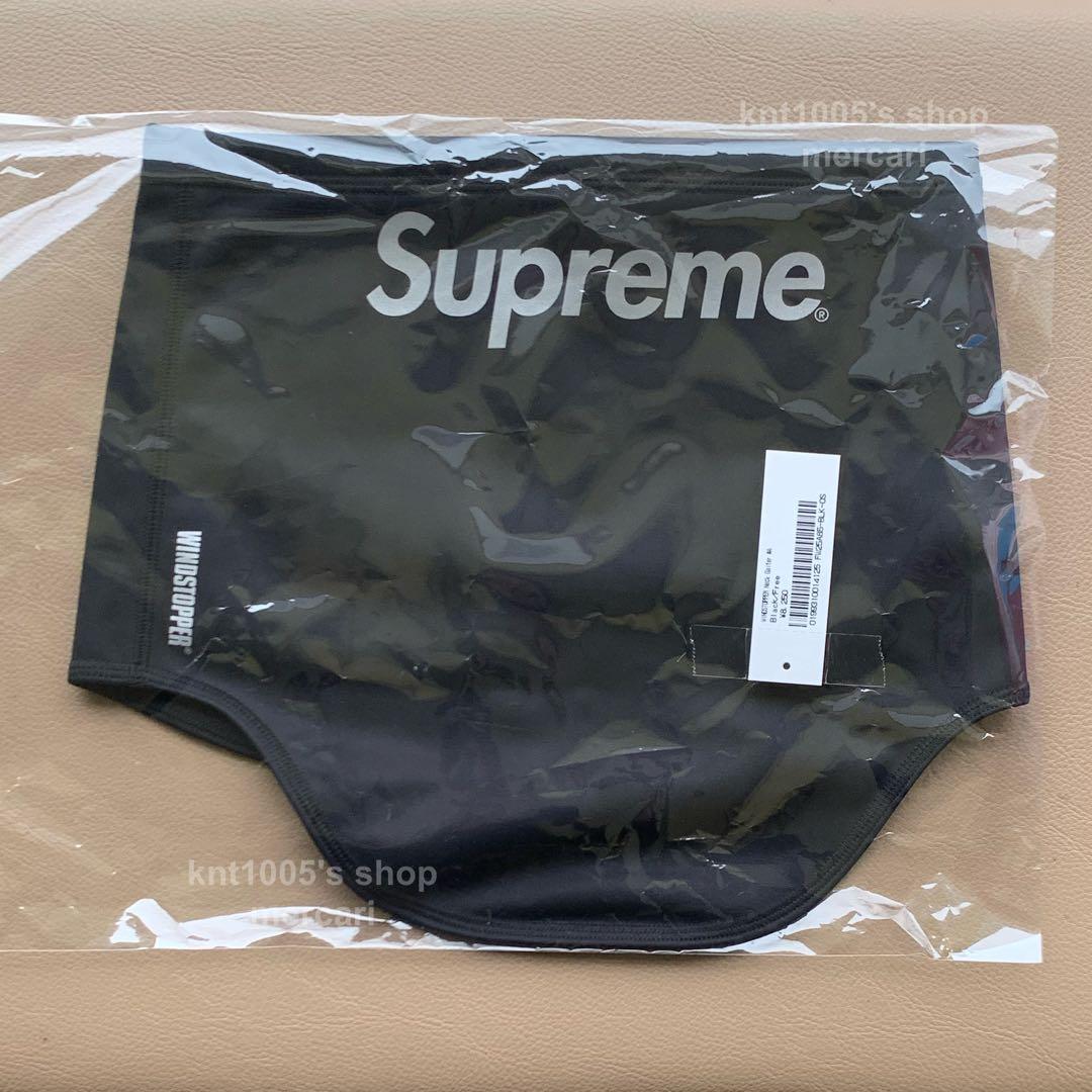 Supreme ネックゲイター シュプリーム WINDSTOPPER ブラック