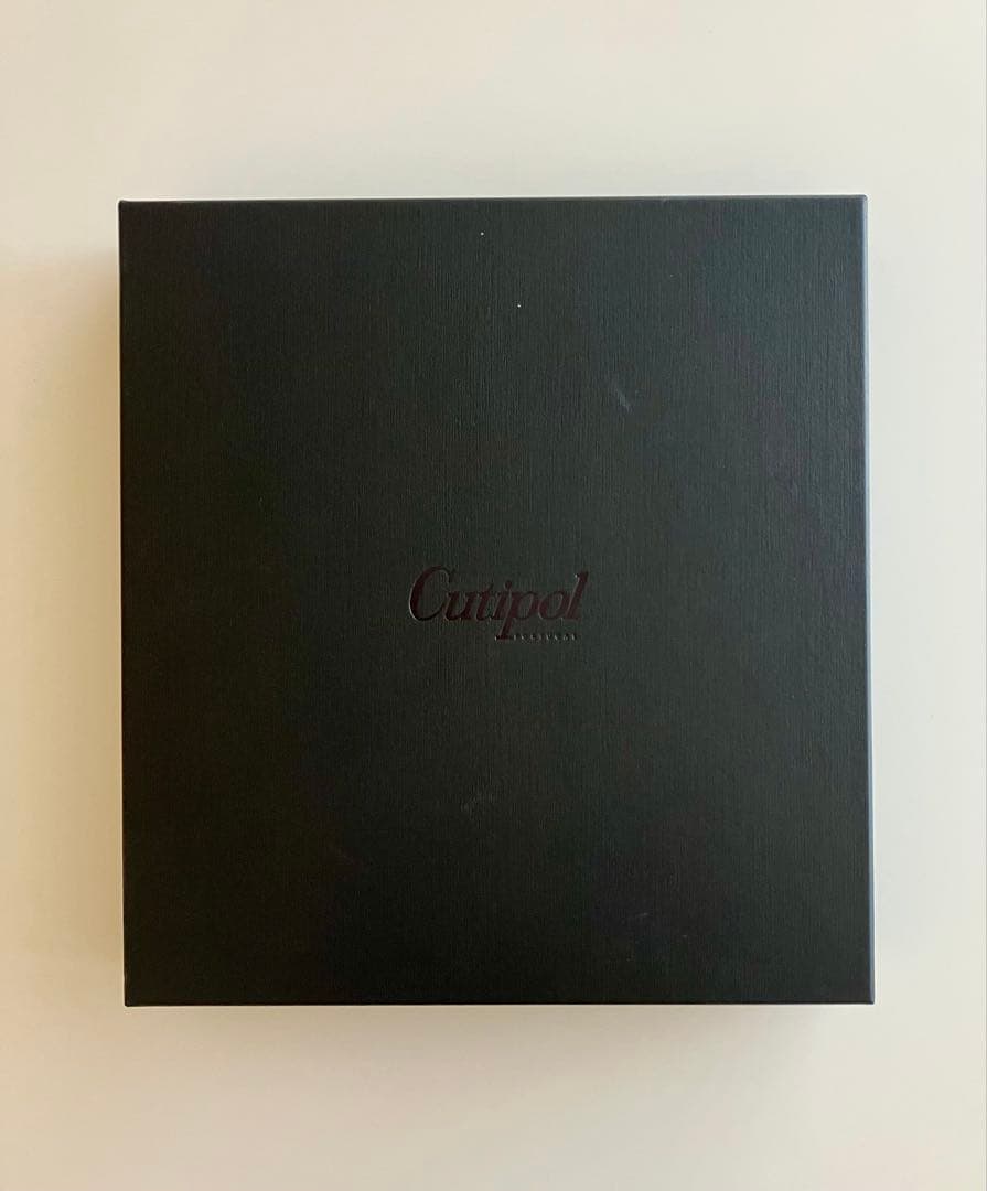 【新品未使用品】Cutipol クチポール カトラリーセット ブラック リボン付