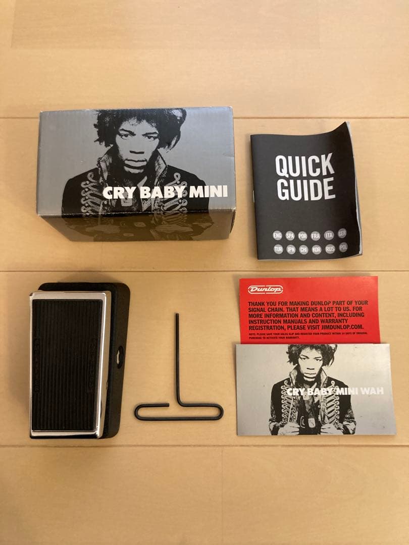 cry baby mini jimi hendrix JHM9 ワウペダル
