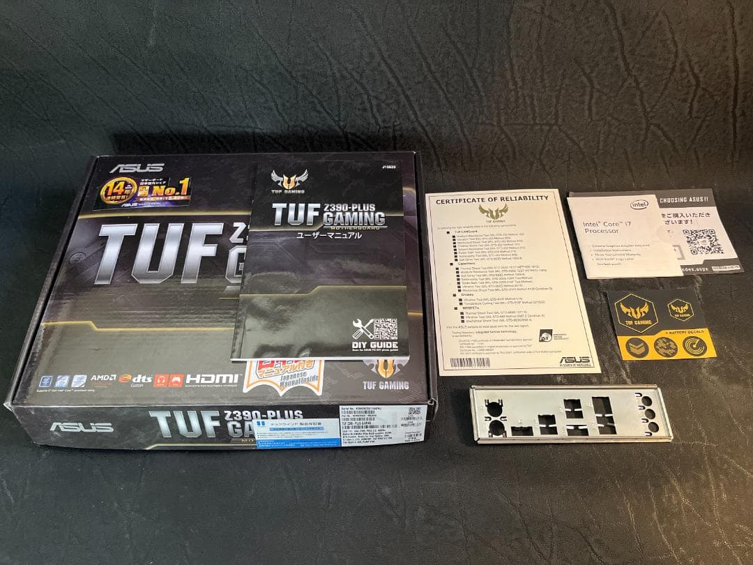 CPU Core i7-9700F+ASUS TUF Z390-PLUS GAMING