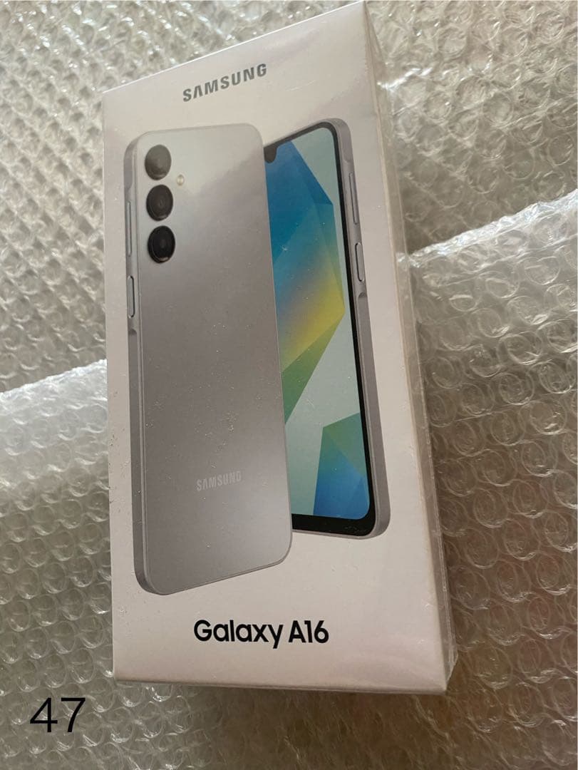 【新品未開封】Galaxy a16 6GB/128GB グレー