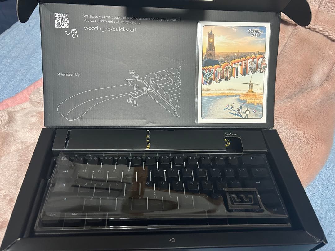 キーボード Wooting60he