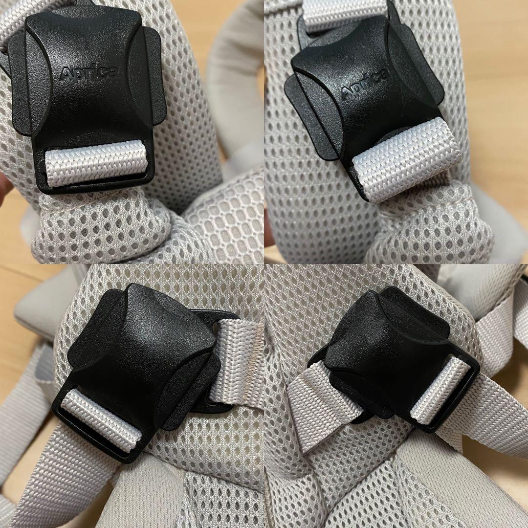 ラクリス　抱っこ紐　2025/06購入　ホワイトアッシュ　箱付き　付属品全てあり