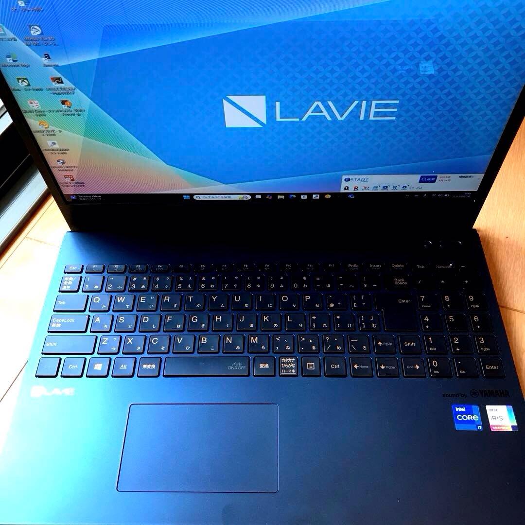 美品 LaVie N1575/C(新品M.2NVMeSSD1TB)メモリ32GB