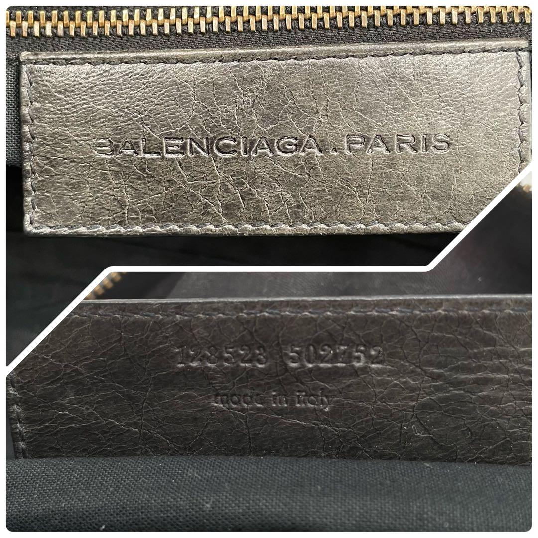 バレンシアガ ツイギー 2WAY シティ ハンドバッグ ミニボストン ブラック