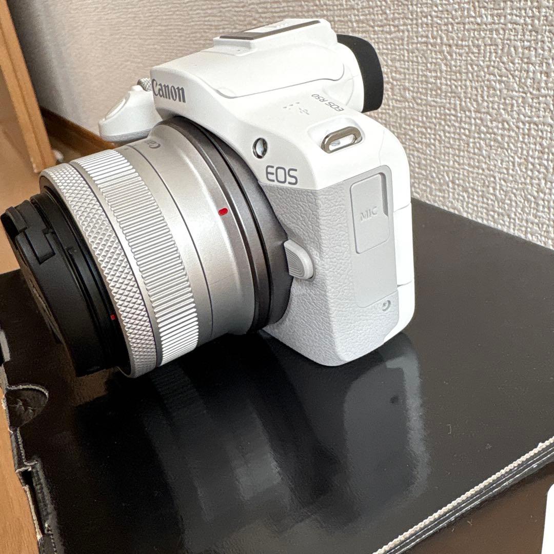 Canon EOS ホワイト ミラーレスカメラ