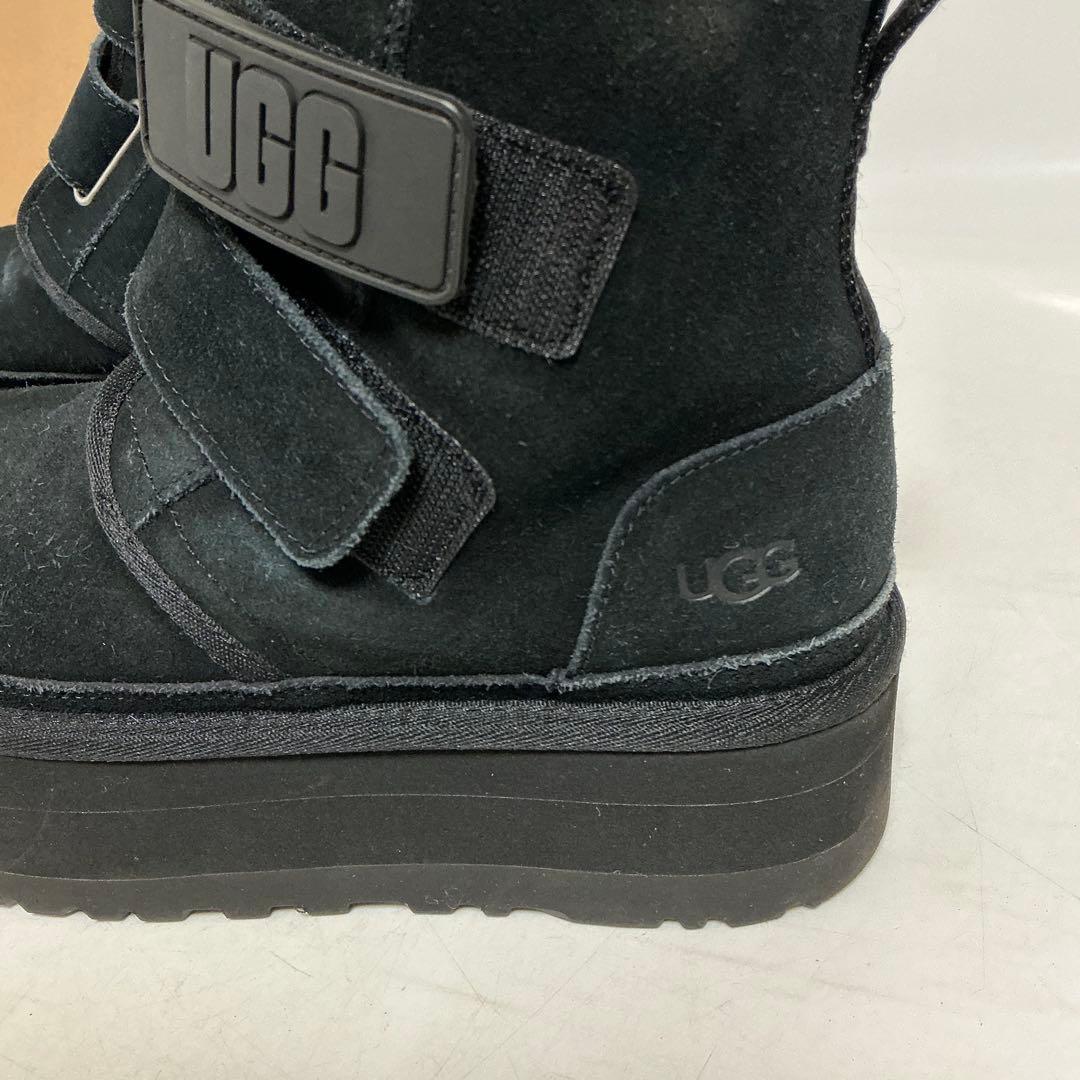 UGG ニューメル チャッカブーツ　プラットフォーム ムートンブーツ 厚底