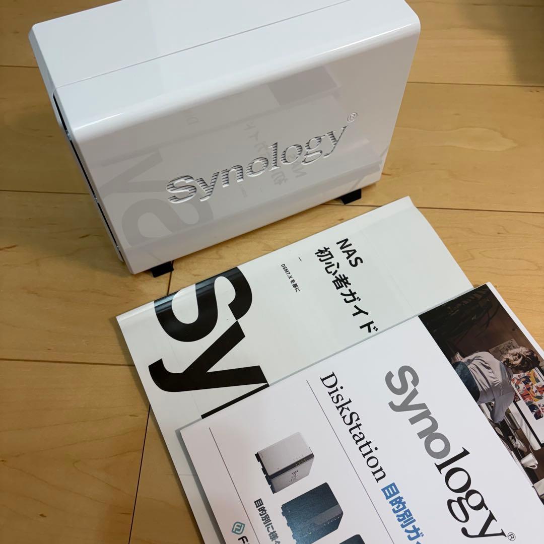【美品】Synology NAS 2ベイ DS223j + HDD 4TB×2