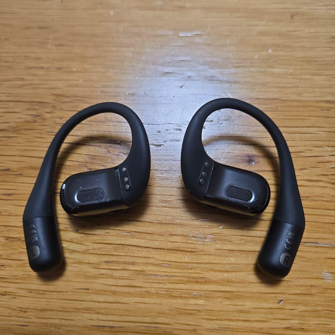 SHOKZ OPENFIT ワイヤレスイヤフォン 黒