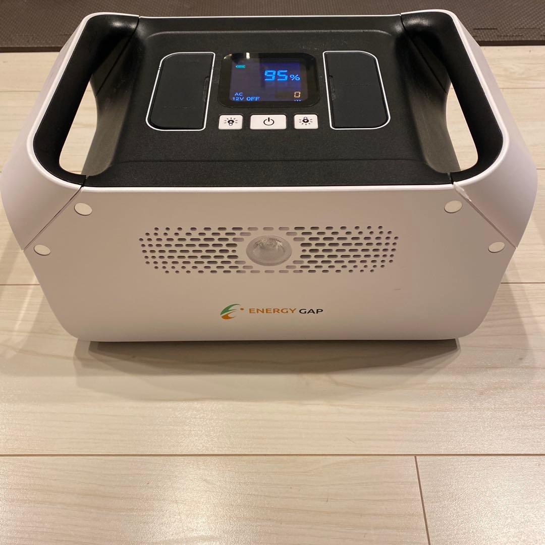 ENERGY GAP ポータブル電源899Wh 美品 保証書付/充電済み！