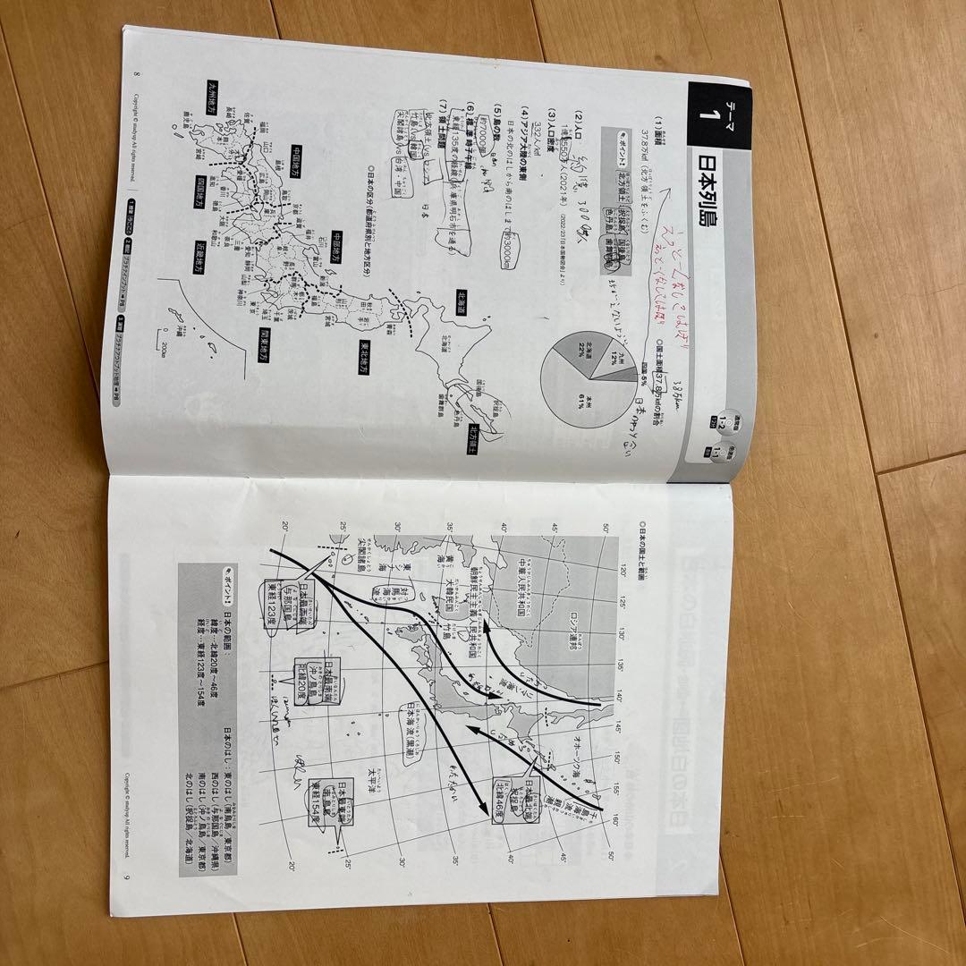 スタディアップ　白地図ピース他コンプリートマスター