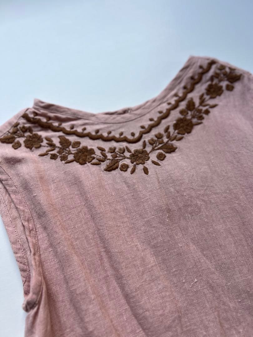 APOLINA ドレス　ワンピース　25ss 刺繍　3-5Y アポリナ