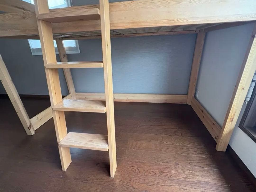 m*i様 無印良品　MUJI パイン材　ミドルベッド