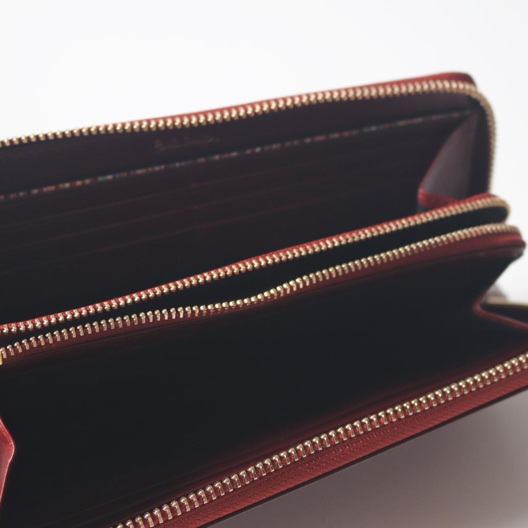 新品箱付きタグ付き【ポールスミス】幸運！ラビット ラウンドファスナー長財布