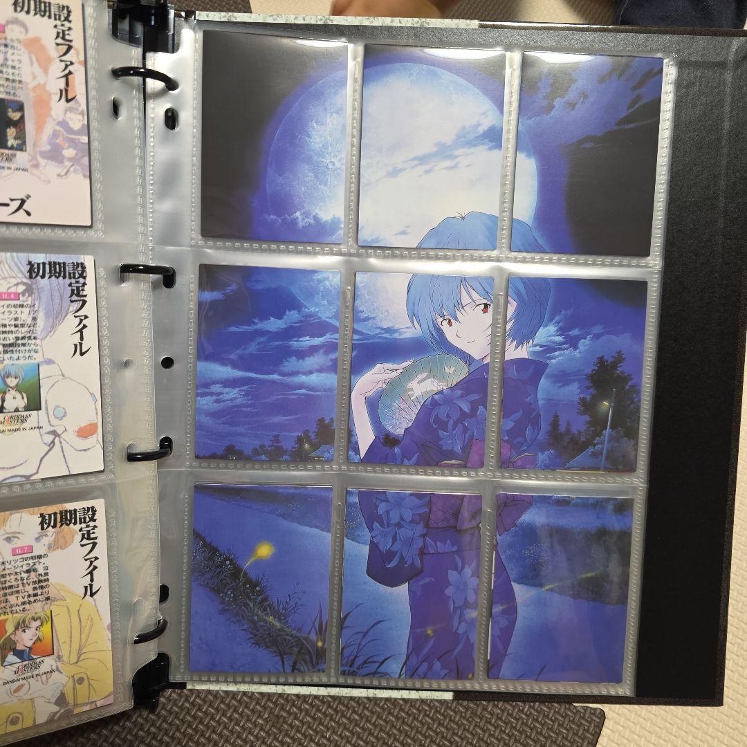 新世紀エヴァンゲリオン カードバインダー　カードダス復刻版